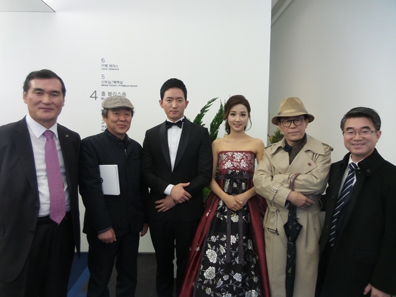 지광윤회장, 권성민 아나운서, 황미나 아나운서