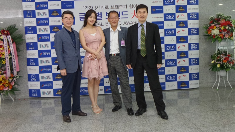 이윤태이사장, 김채현아나운서, 고현석회장, 이건찬회장